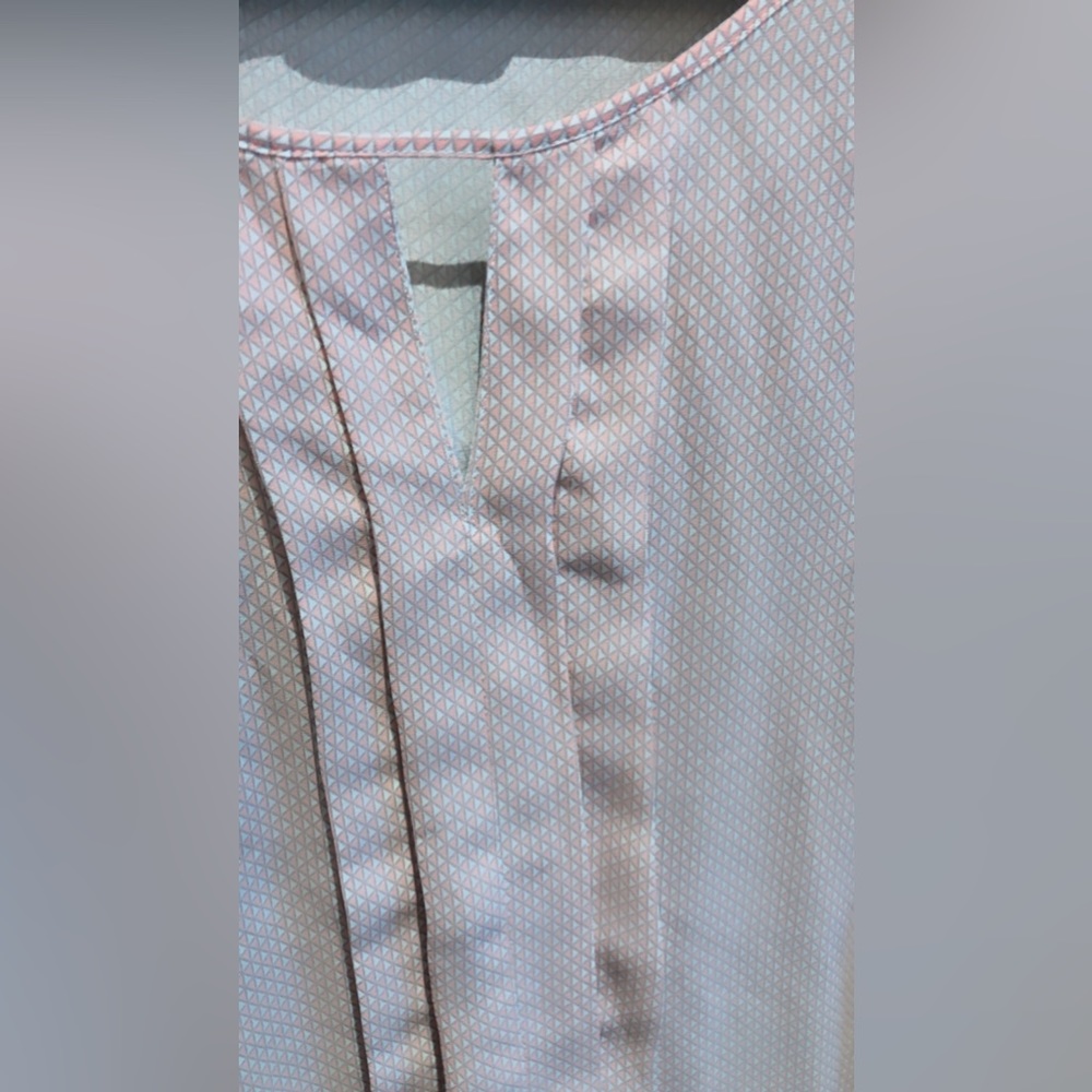 Allen Solly Women’s top in light pink, white colour. - Picture 4 of 4